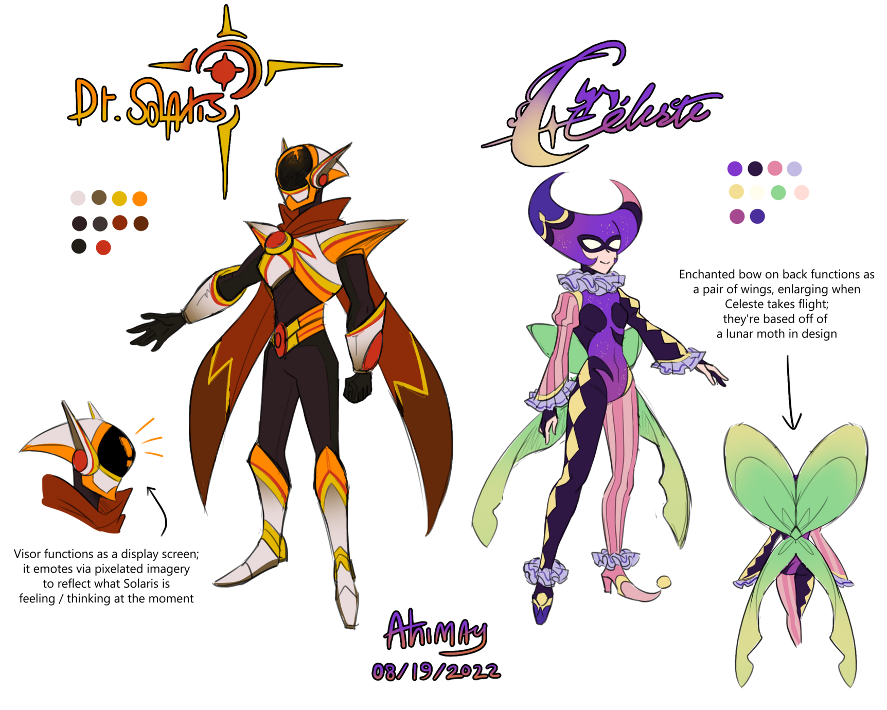Dreamers ~ Character Reference